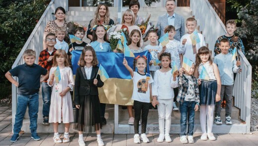 Українська школа для дітей, яким забракло місця за чеською партою